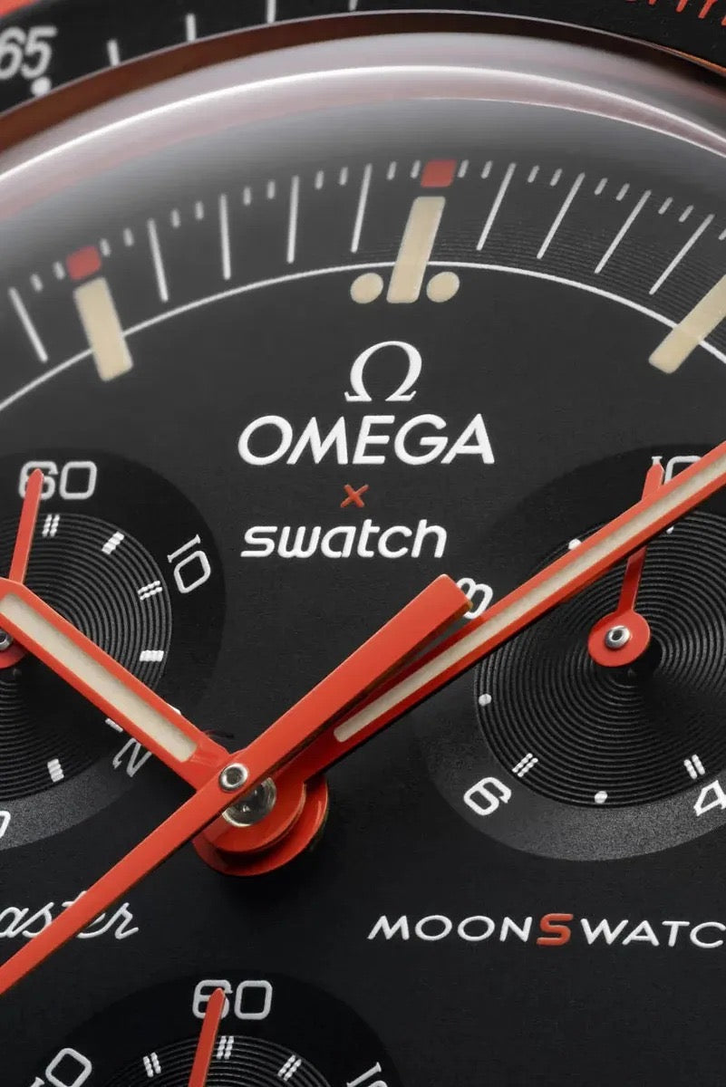 Omega x Swatch Mission to Earth Lava