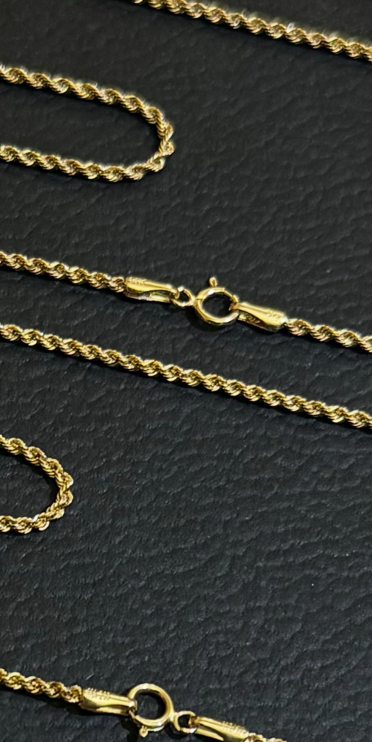 Pulsos oro 14k tejido torzal