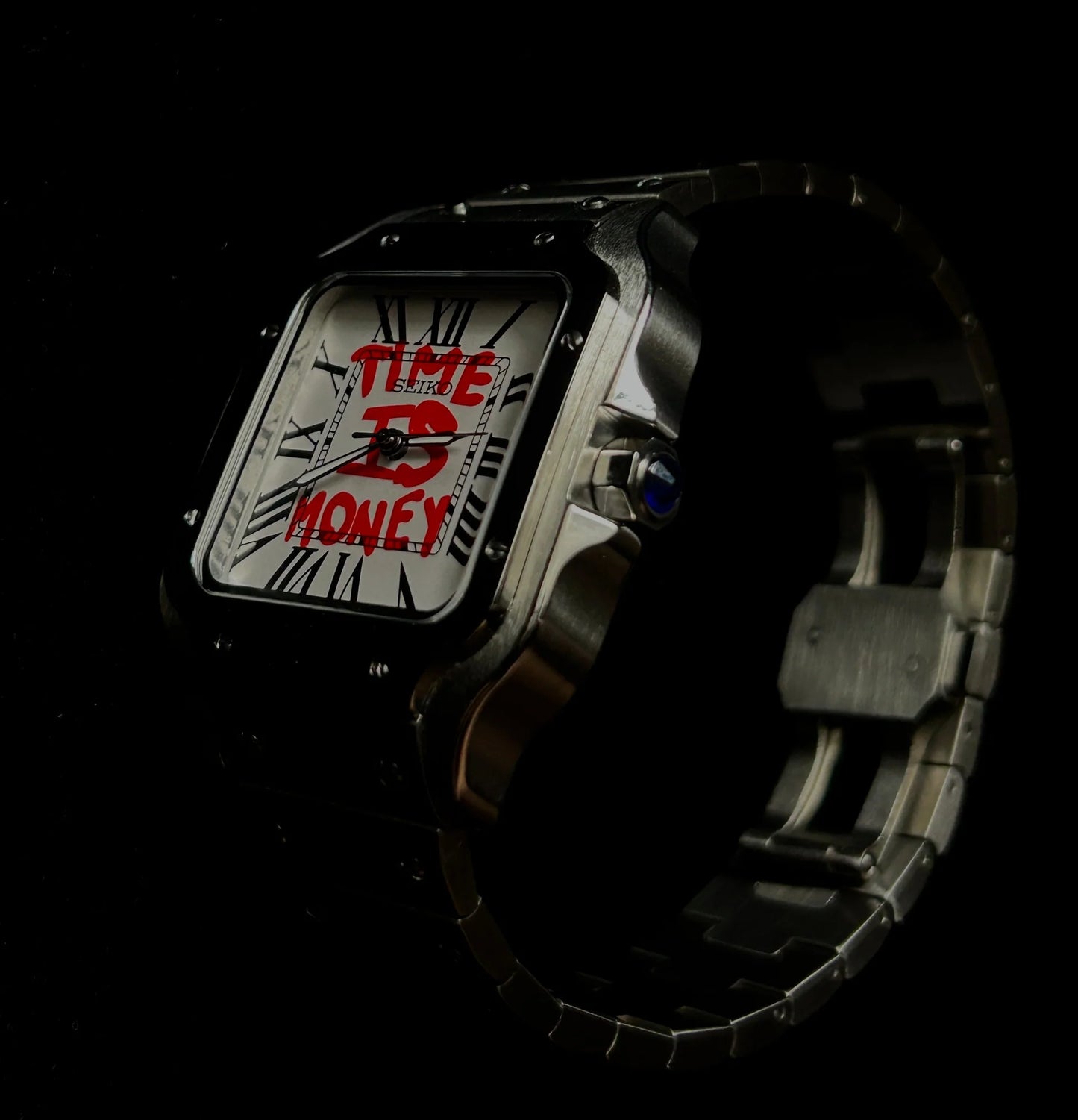 Seiko Mod Cartier Time Is Money