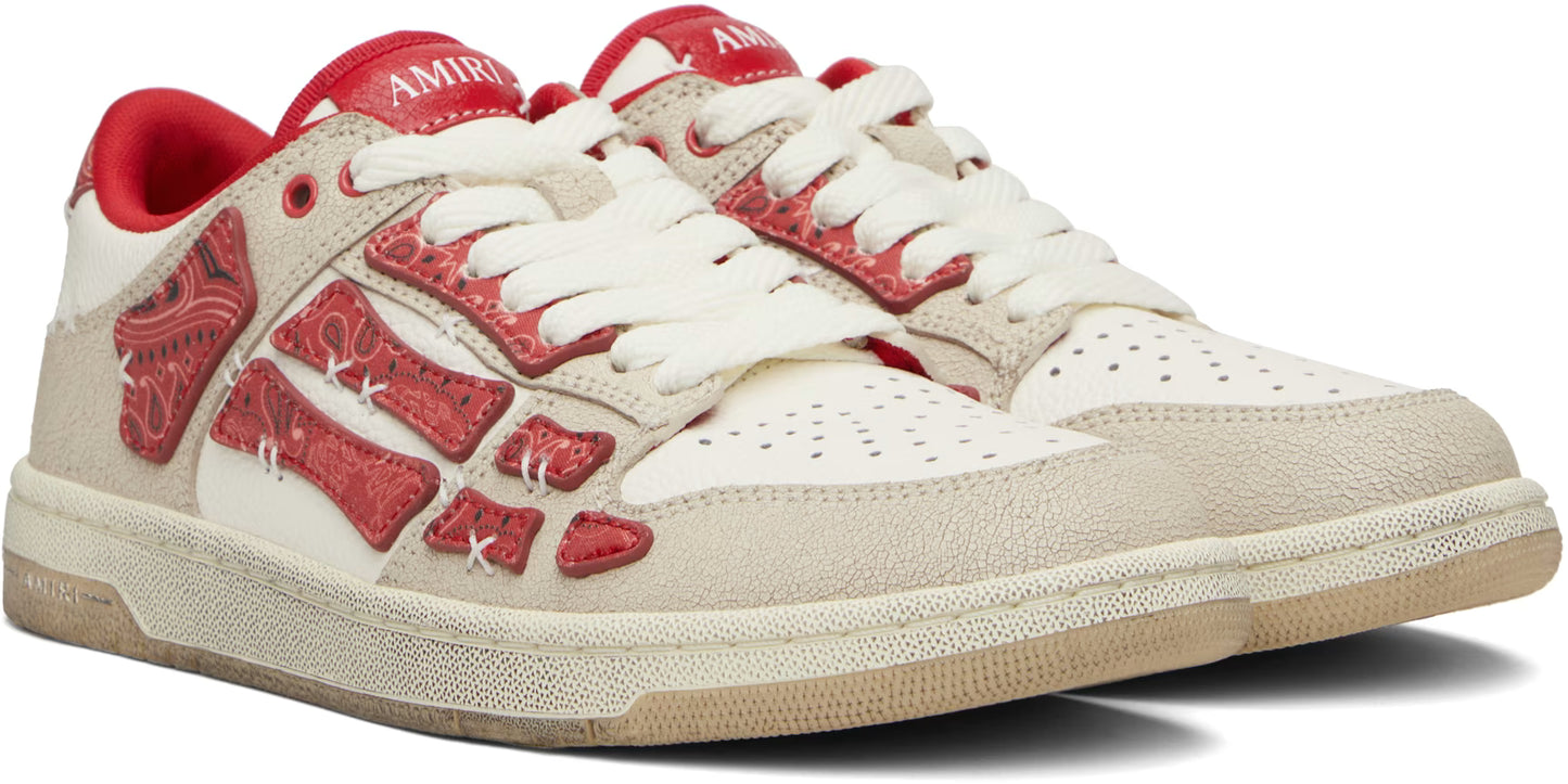 Amiri Low Bandana Red