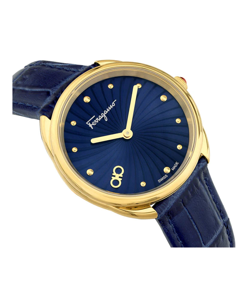 Ferragamo Lady Leather Strap 34mm