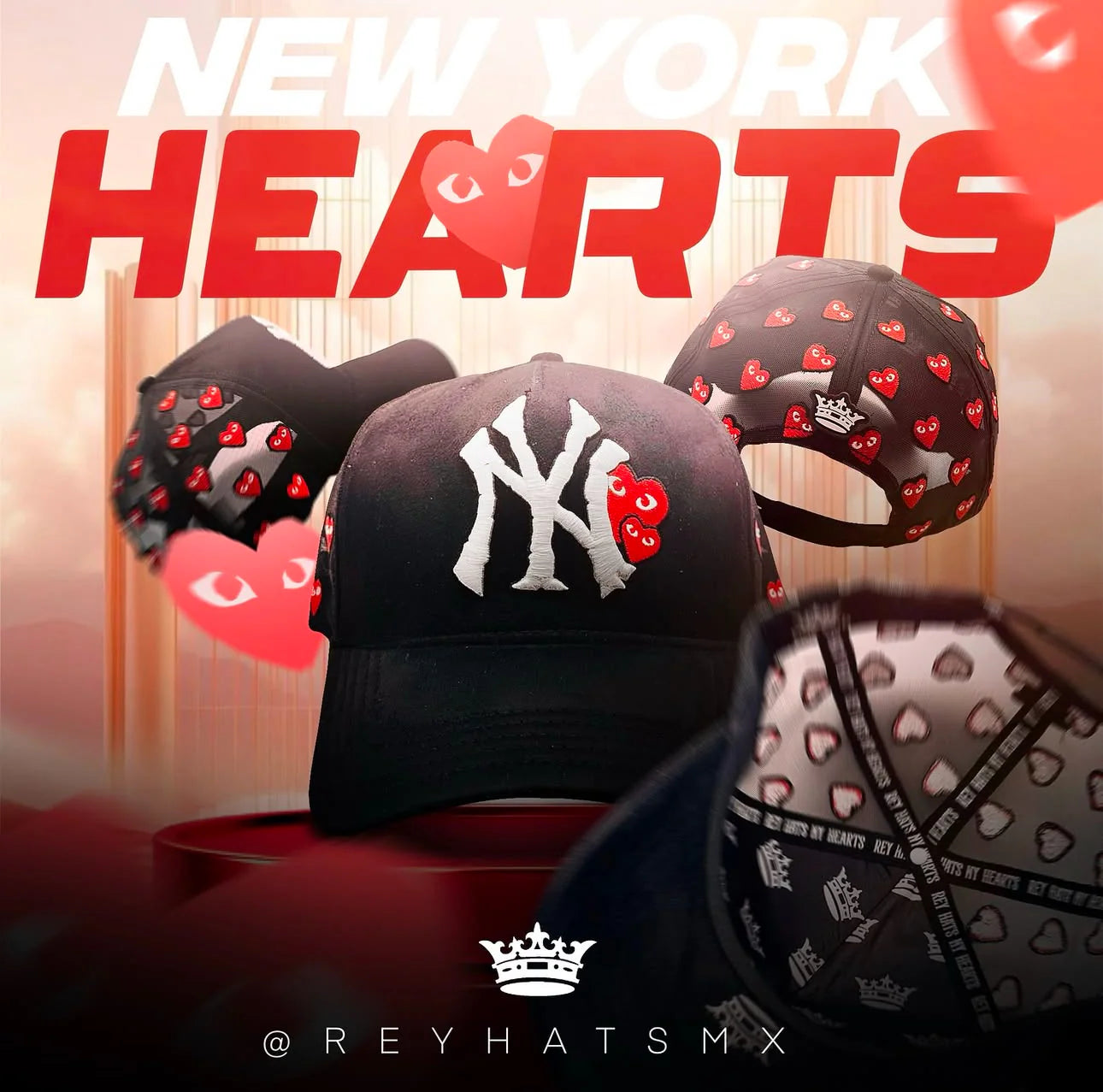 Rey Hats "CDG"