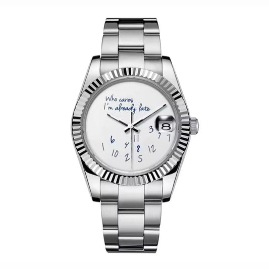 Rolex Who Cares Im Already Late Seiko Mod