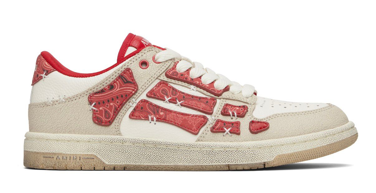 Amiri Low Bandana Red