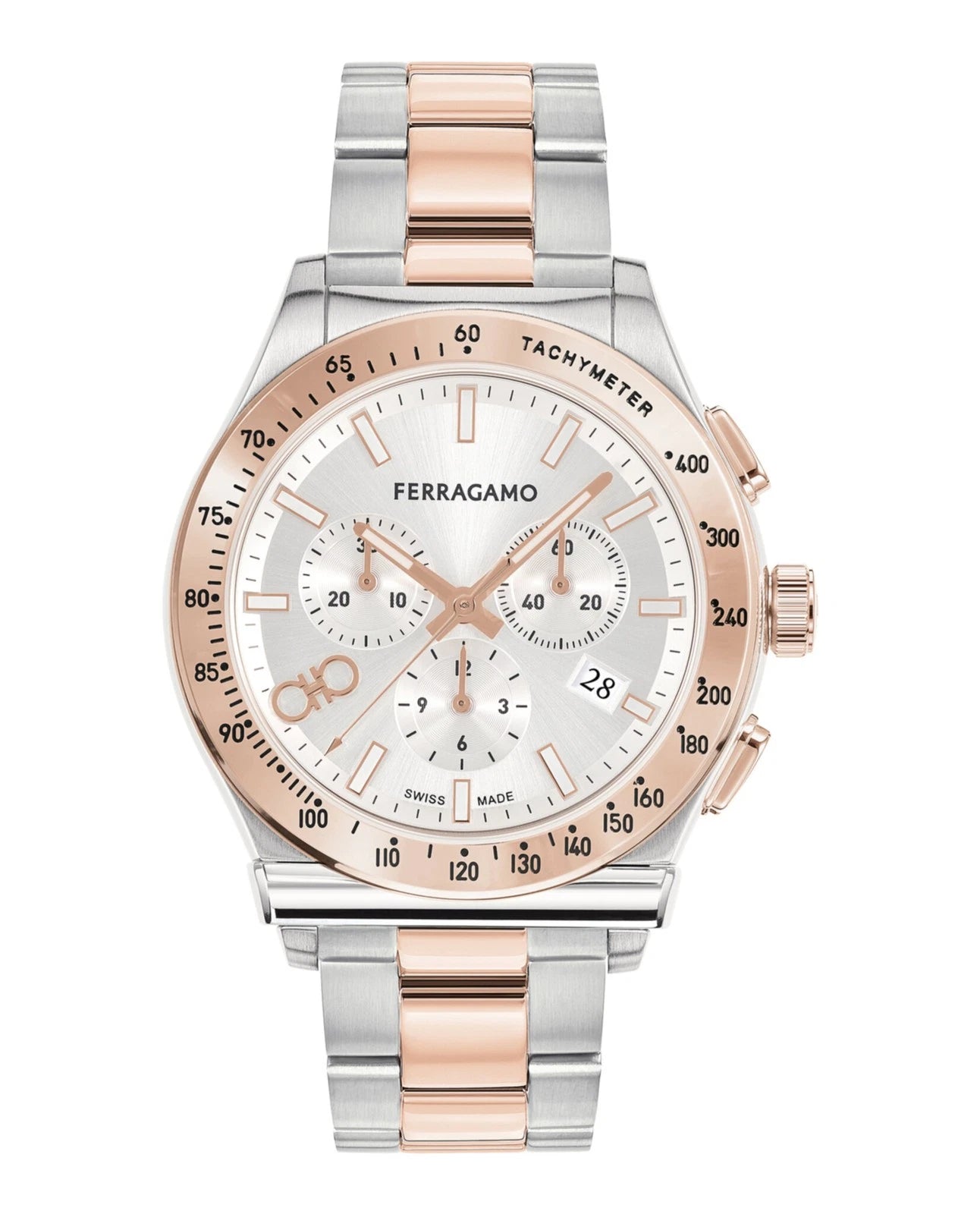 Ferragamo Chronograph Two Tone 42mm