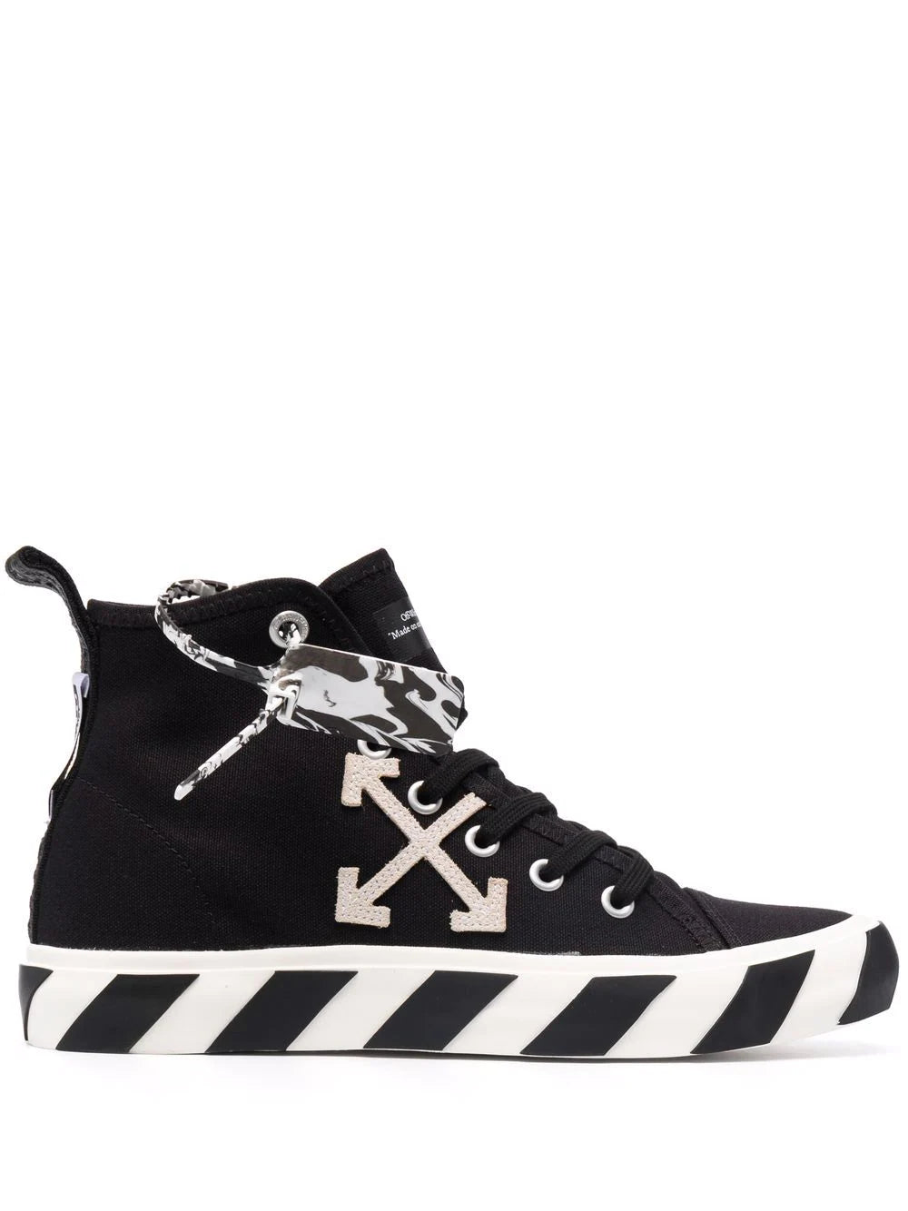 Off-White Mid Vulcanized Black