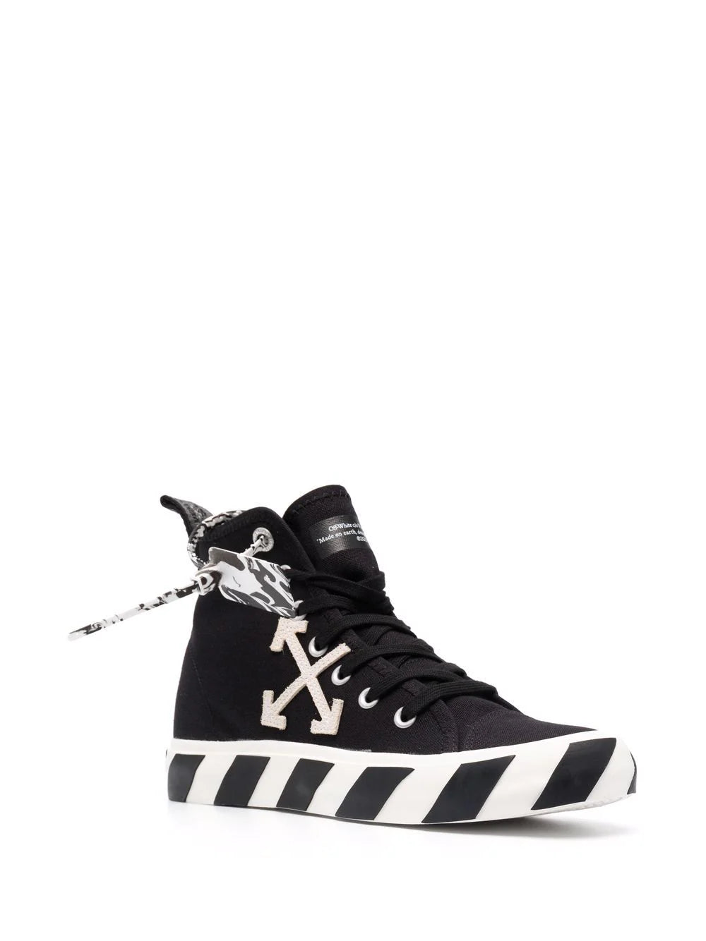 Off-White Mid Vulcanized Black
